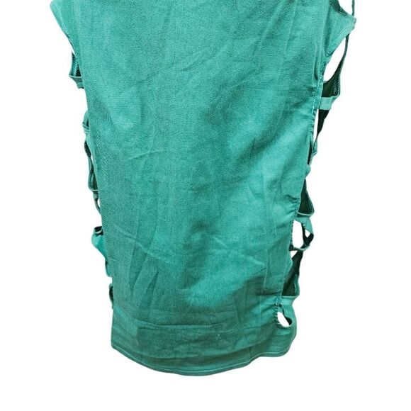 NWOT Halfheart Step Up Mini Dress. Green Lrg#027 - Picture 15 of 16